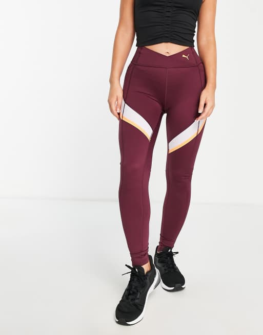 Puma Training Eversculpt high waisted leggings in purple