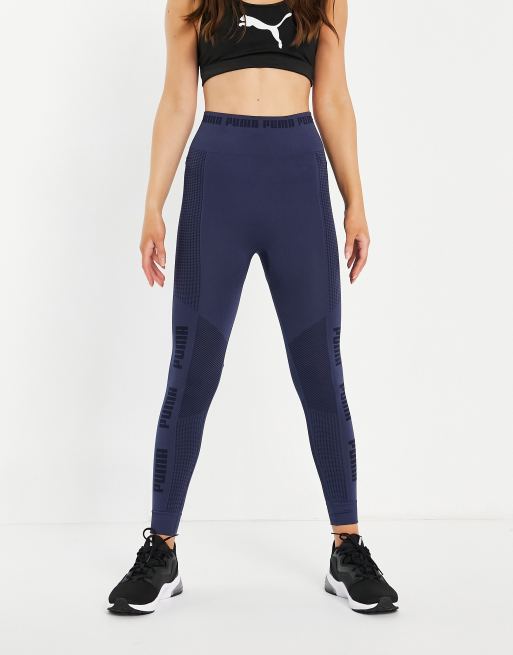 Puma Training Evoknit seamless leggings in spellbound