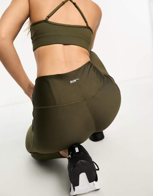 Puma Training Evolve leggings in khaki