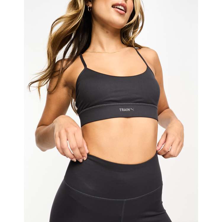 Dark grey cheap sports bra