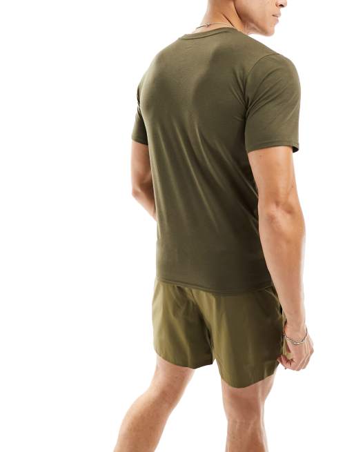 Puma olive cheap green t shirt