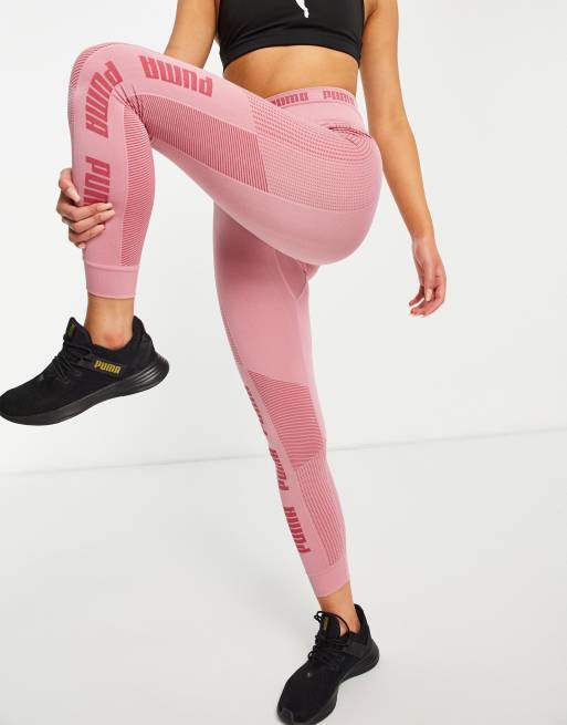 Puma Training seamless leggings in pink, ASOS