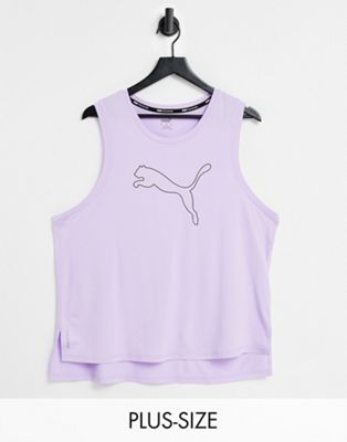 Puma Training Favourite muscle tank in lilac - ASOS Price Checker
