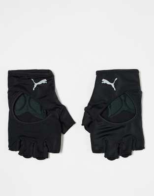 Puma Puma Training fingerless gloves in black