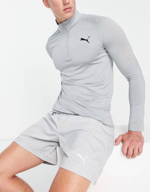 Grey store puma top