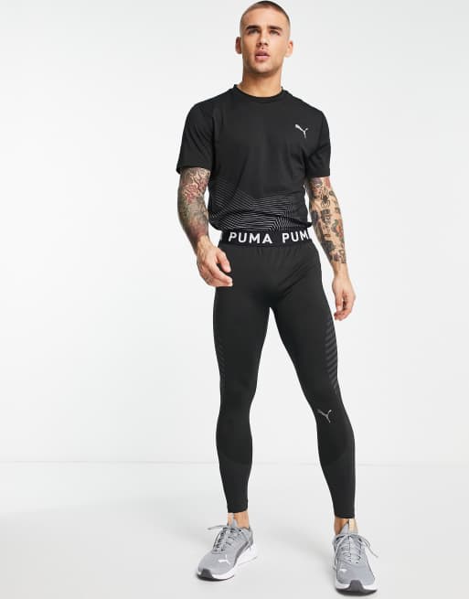 Calça Legging Puma Trains FormKnit SeamLess Masculino Preto - Clínica do  Tênis