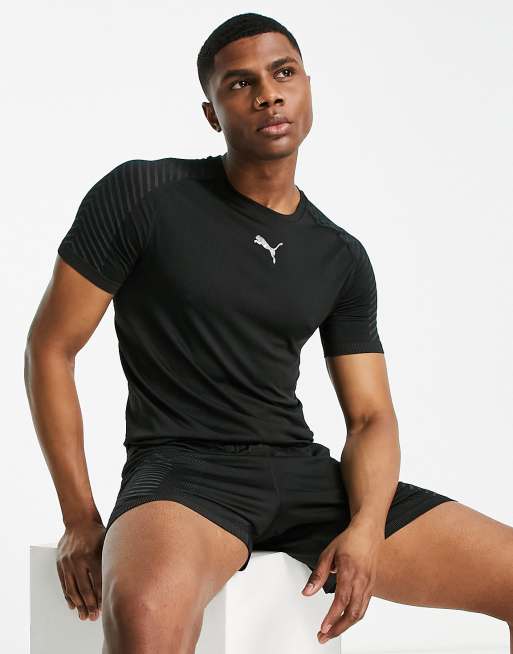 Puma Training Formknit seamless t shirt in black