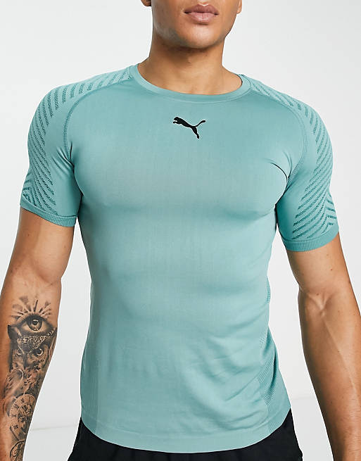 T-Shirts & Vests Puma Training Formknit seamless t-shirt in blue 