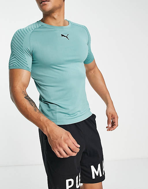T-Shirts & Vests Puma Training Formknit seamless t-shirt in blue 