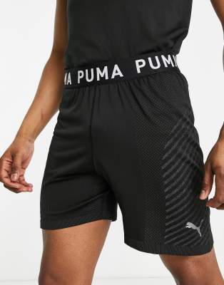 PUMA - Training - Formknit - Sømløse 7-tommer-shorts i sort