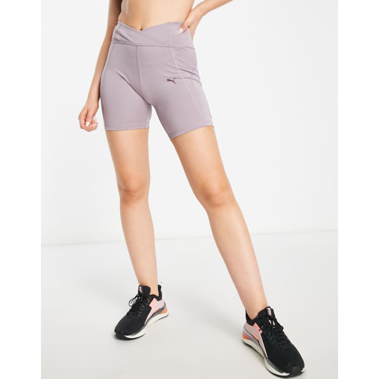 Puma Training sculpted shorts in dusky pink ASOS