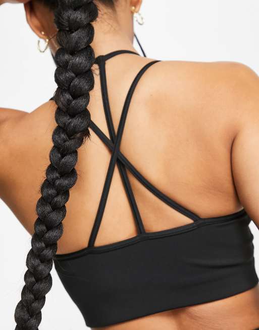 Active Strappy Sports Crop Bra