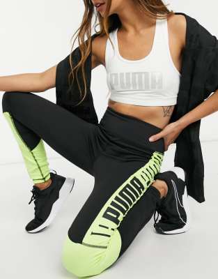 Puma Training high waisted leggings in black