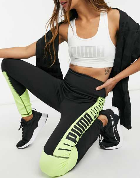 Puma Training high waisted leggings in black - view 1
