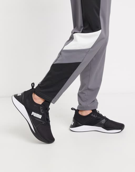 puma training jaab xt sneakers in black