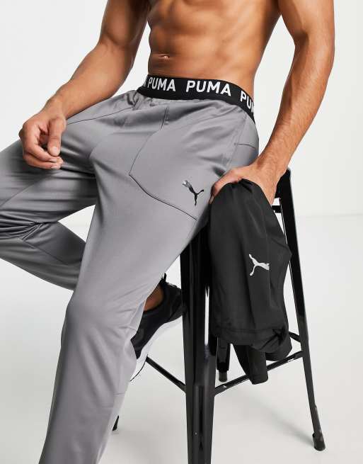 Puma charcoal joggers hot sale