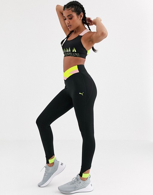 Puma Training leggings with contrast waistband | ASOS