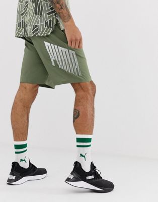 puma khaki shorts