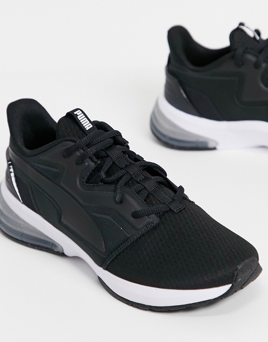 Puma Training LVL-UP XT trainers in black and white