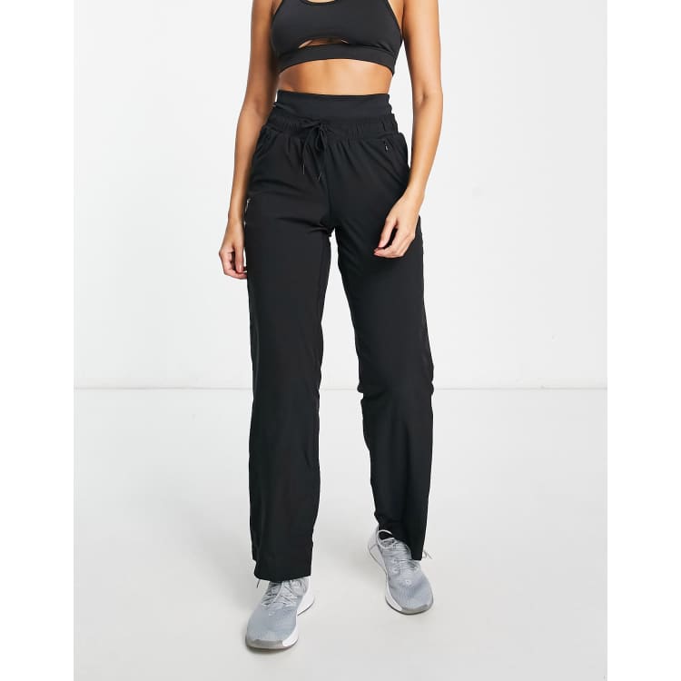 Puma Training modest activewear wide leg pants in black