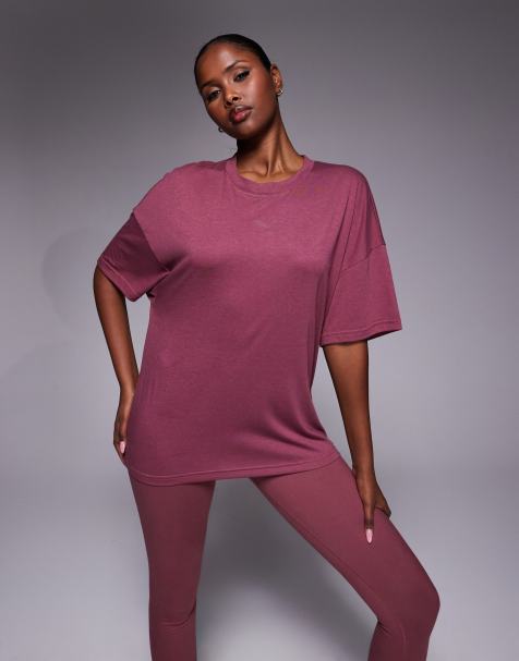 PUMA - Training - Oversized T-shirt in roze - view 1