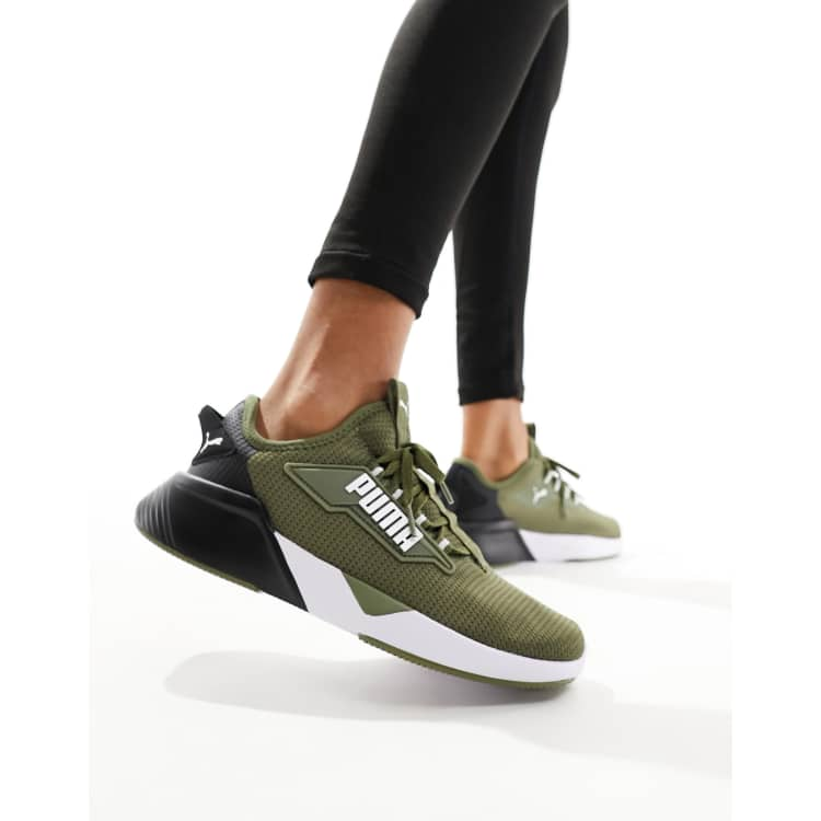 PUMA Training Retaliate 2 trainers in khaki ASOS