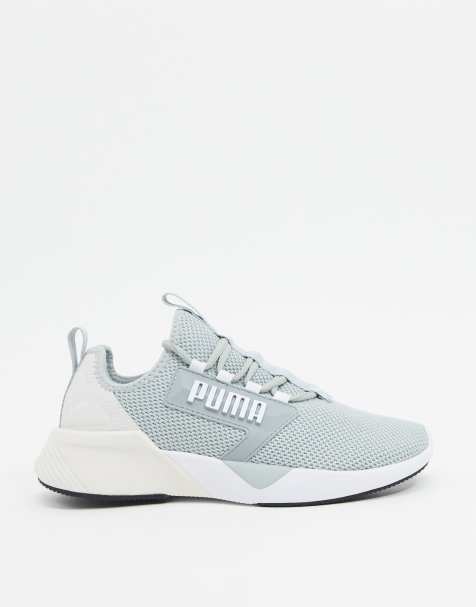 Puma Training Retaliate High rise trainers in grey - view 1