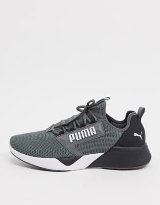 puma training retaliate sneakers in khaki
