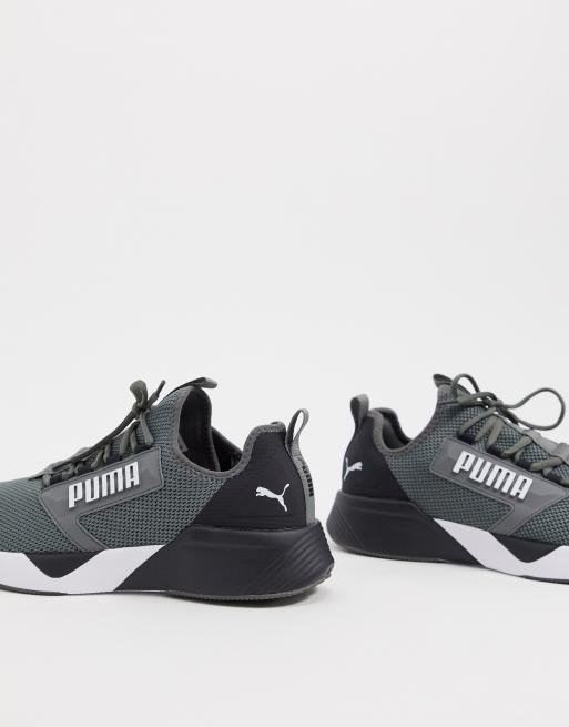 puma training retaliate baskets gris