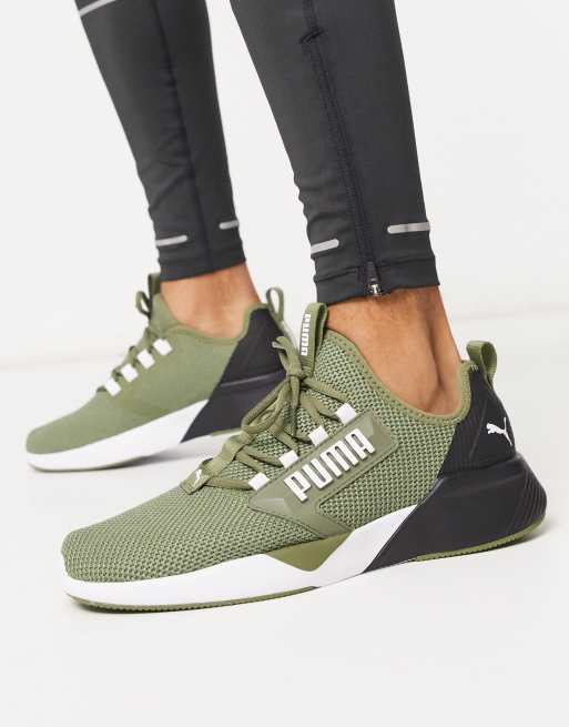 Puma Training Retaliate sneakers in khaki