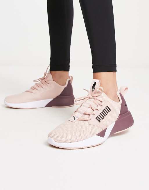 Puma Training Retaliate sneakers in rose quartz and plum | ASOS