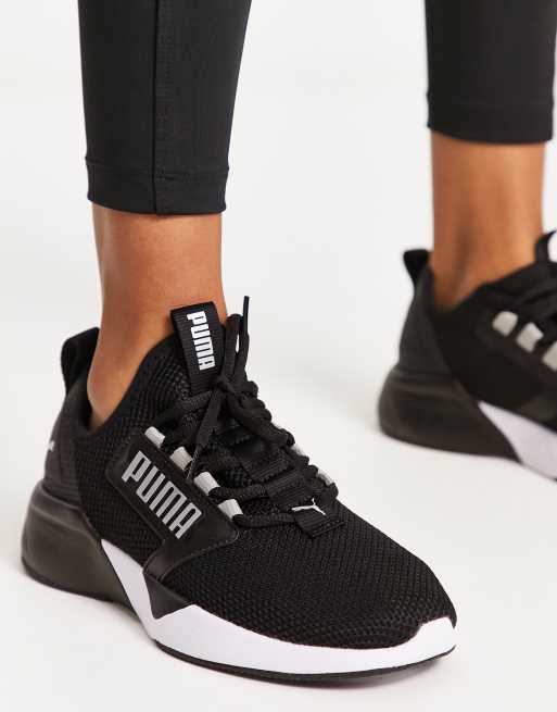 Puma training retaliate sneakers sales in black