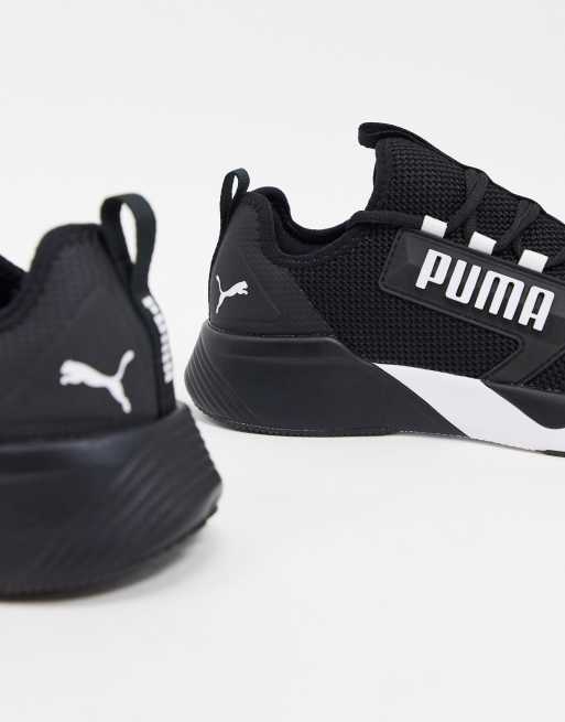 Puma training retaliate sneakers sales in black