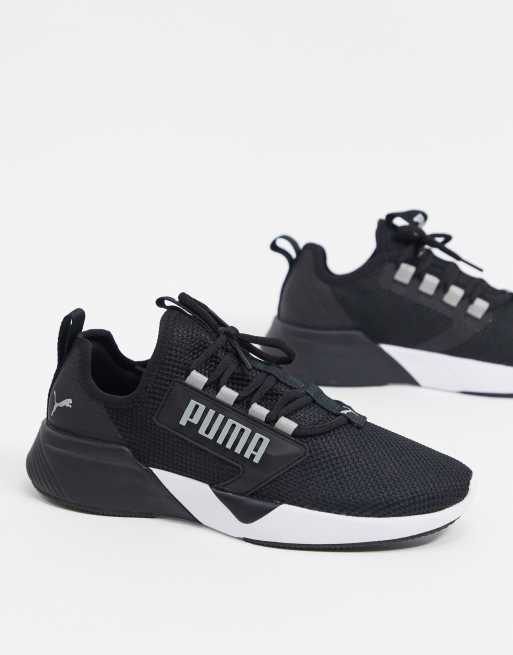 Puma training retaliate sneakers sales in black