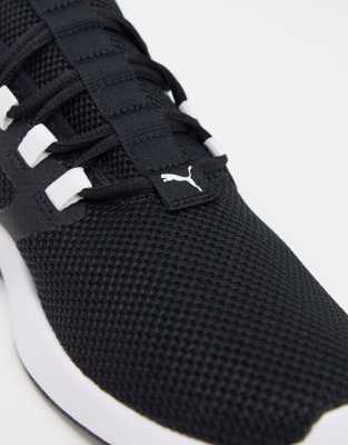 puma training retaliate trainers in black