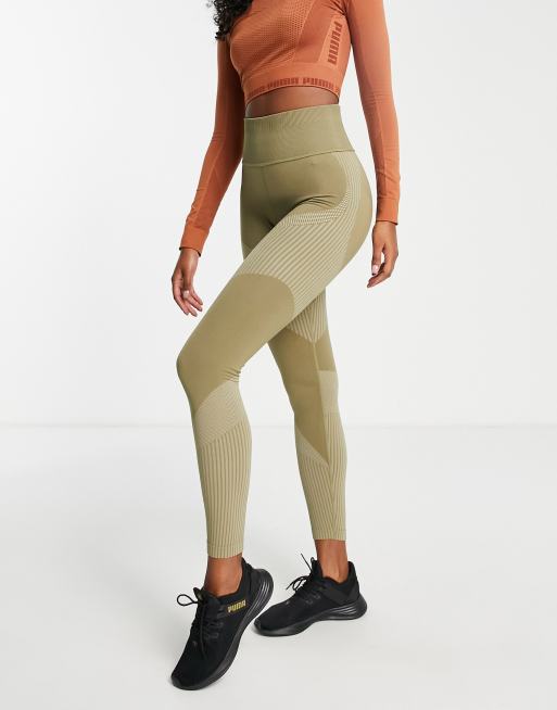 Khaki 2025 puma leggings