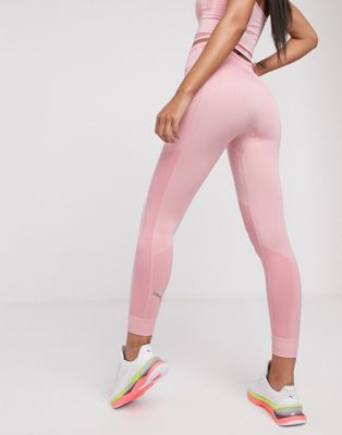 Puma Training seamless leggings in pink 