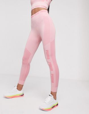 Puma Training seamless leggings in pink 