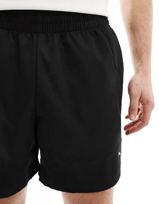 Puma Training - Sorte vævede 5-tommers shorts, 4 af 5