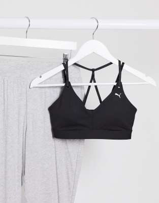 puma strappy sports bra