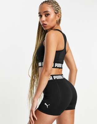 puma shorts and top