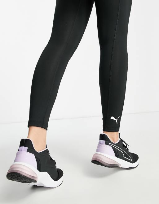 Puma - Studio Granola - Leggings modellanti kaki tenue con