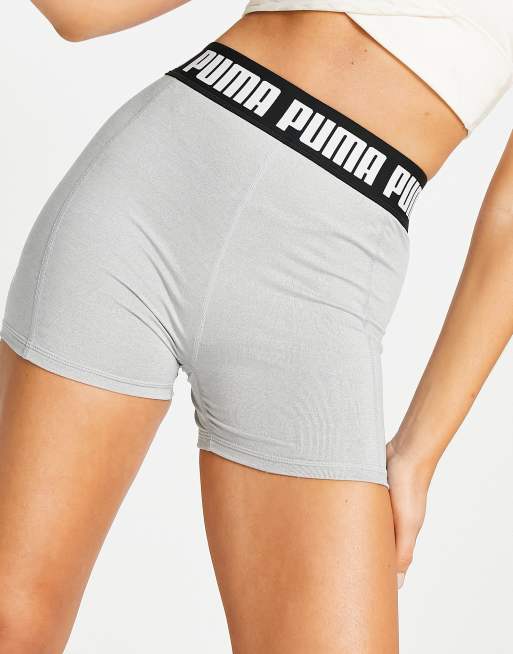 PUMA - Training Strong - Pantaloncini attillati da 3 pollici, colore grigio