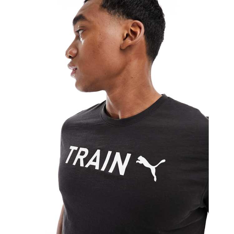Puma Training t shirt in puma black ASOS