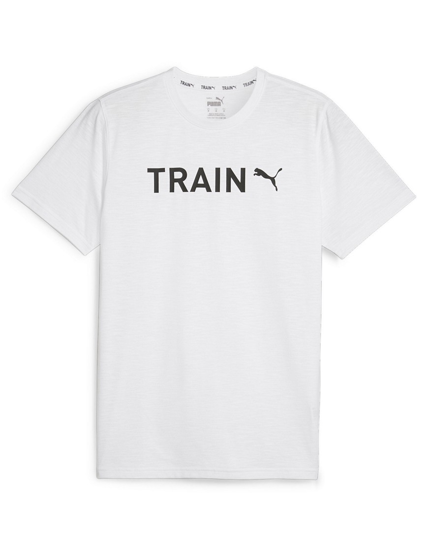 Puma Training t-shirt in puma white