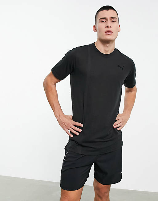 Puma Training Tech t-shirt in black | ASOS