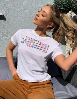 weißes puma t shirt