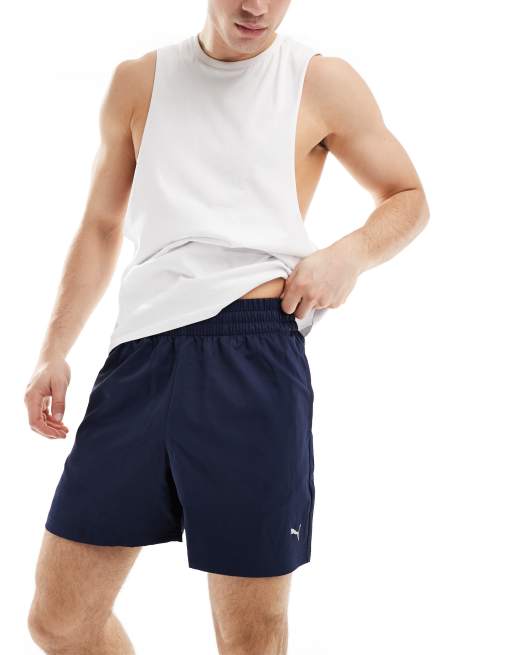 PUMA Training woven 5 inch shorts in navy ASOS