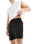 PUMA Training woven 7 inch shorts in black