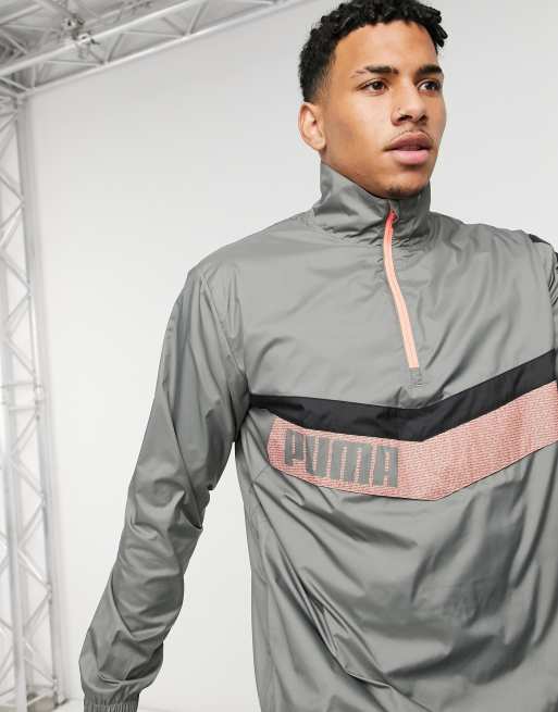 Puma half zip on sale jacket